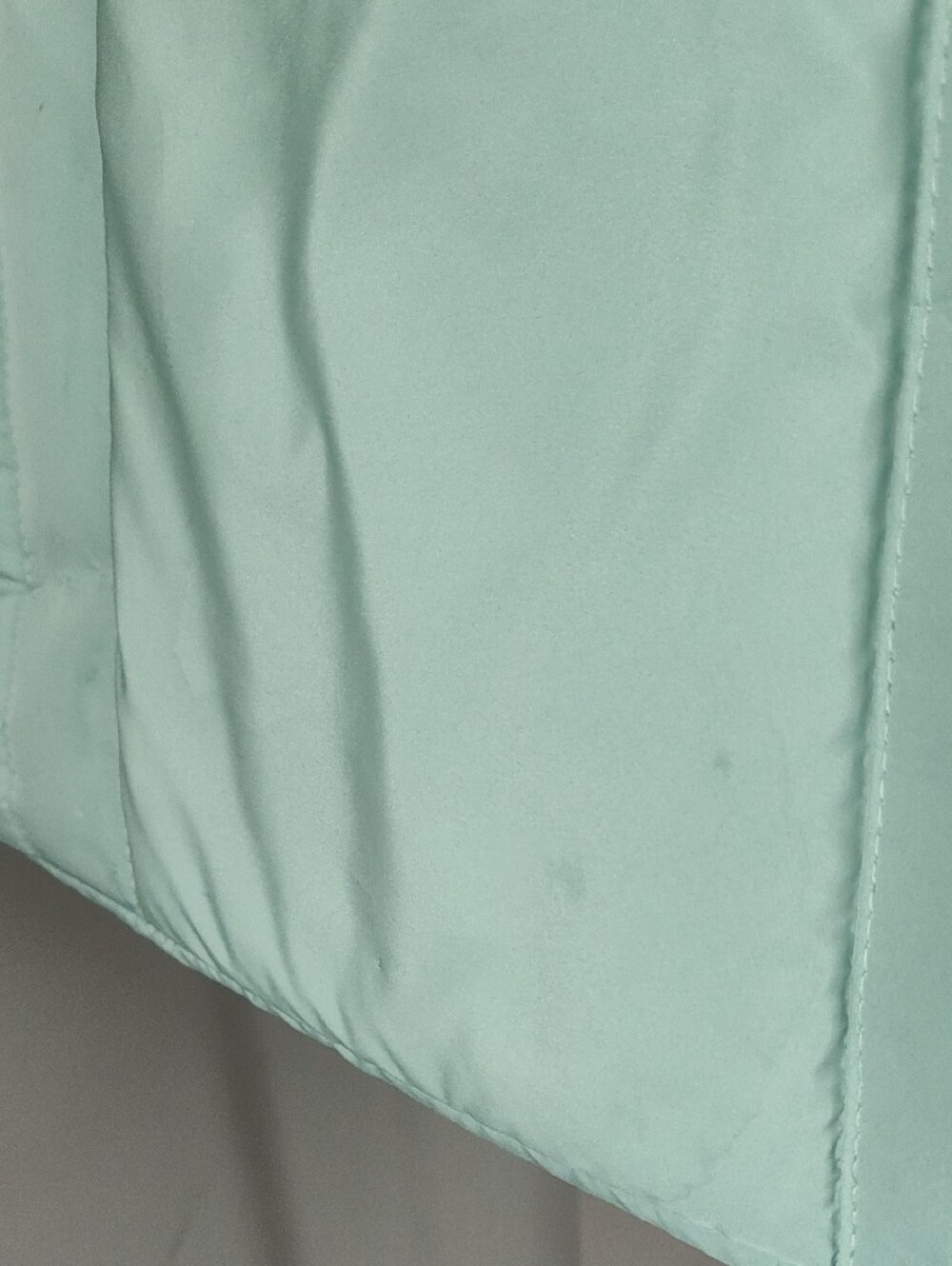 Wilo Puffy Zippered Shoulder Tote Bag in Sage Green With Extra Matching Case - Picture 10 of 16